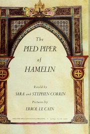 The Pied Piperof Hamelin by Sara Corrin