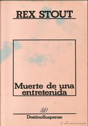 Cover of: Muerte de una entretenida by 