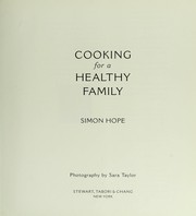 Cover of: Cooking for a healthy family