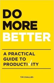 Cover of: Do More Better