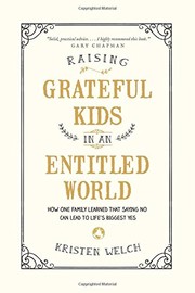 Cover of: Raising Grateful Kids in an Entitled World