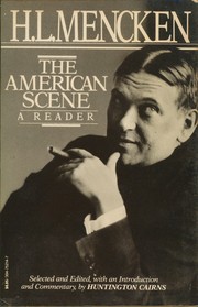 Cover of: The American scene by H. L. Mencken