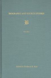 Cover of: Biography and Source Studies