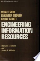 Cover of: Engineering Information Resources