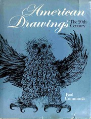 Cover of: American drawings by Paul Cummings