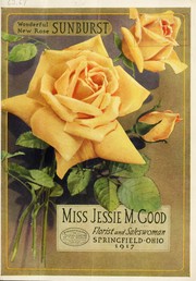 Cover of: Miss Jessie M. Good, florist and saleswoman