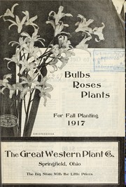 Cover of: Bulbs, roses, plants for fall planting