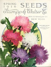 Cover of: Seeds: spring 1916