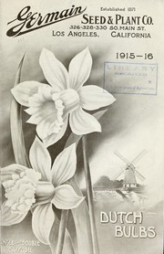 Cover of: Dutch bulbs by Germain Seed and Plant Company