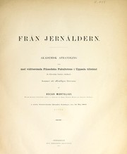 Cover of: Från jernåldern