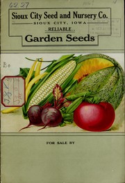 Cover of: Reliable garden seeds