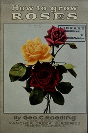 Cover of: How to grow roses