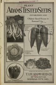 Cover of: Plant Adams' tested seeds