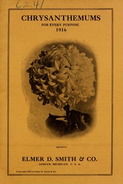 Cover of: Chrysanthemums for every purpose: 1916