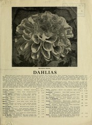 Cover of: Dahlias