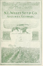 Cover of: Catalog of sound seeds for the south: spring 1916