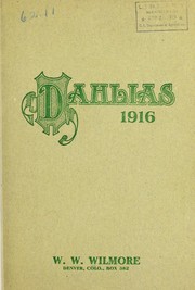 Cover of: Dahlias: 1916