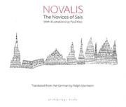 Cover of: Novalis: The Novices Of Sais