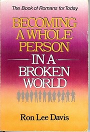 Cover of: Becoming a Whole Person in a Broken World