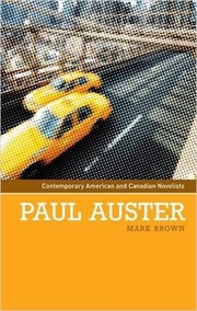 Cover of: Paul Auster (Contemporary American and Canadian Novelists)