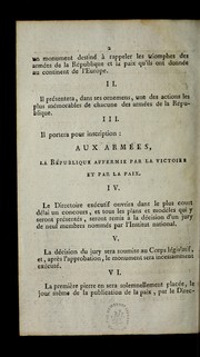 Cover of: Projet de re solution pre sente  par Daubermesnil: se ance du 29 flore al, an V.
