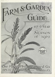 Cover of: Farm & garden guide: 67th year : season of 1919