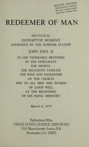 Cover of: Redeemer of man by Pope John Paul II