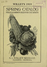 Cover of: Willet's 1919 Spring catalog: field and garden seed for the South