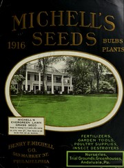 Cover of: Michell's seeds, bulbs, plants: 1916