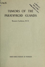 Cover of: Tumors of the parathyroid glands
