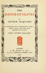 Cover of: The dance of olives