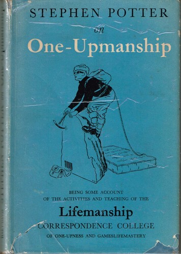One-upmanship