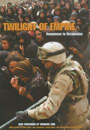 Cover of: Twilight of Empire: Responses to Occupation