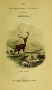 Cover of: Mammalia: Deer, Antelopes, Camels, etc.