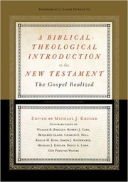 Cover of: A biblical-theological introduction to the New Testament by 
