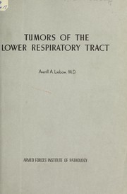 Cover of: Tumors of the lower respiratory tract