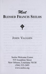 Cover of: Meet Blessed Francis Seelos