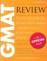Cover of: The Official Guide for GMAT Review, 11th Edition by 