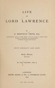 Life of Lord Lawrence by R. Bosworth Smith