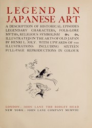 Cover of: Legend in Japanese art