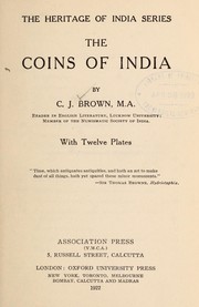 Cover of: The coins of India by Brown, C. J.