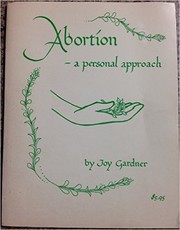 Cover of: Abortion - A Personal Approach