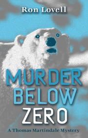 Cover of: Murder Below Zero (A Thomas Martindale Mystery)