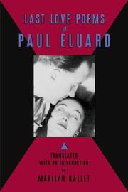 Derniers poèmes d'amour de Paul Eluard by Paul Éluard