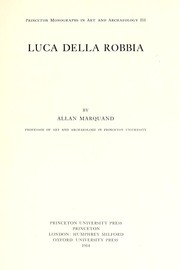 Cover of: Luca della Robbia