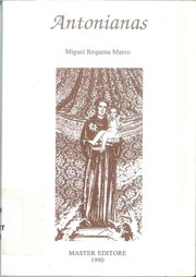 Cover of: Antonianas
