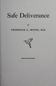 Cover of: Safe deliverance.