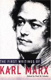 The first writings of Karl Marx