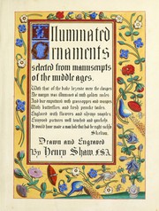 Illuminated ornaments by Shaw, Henry