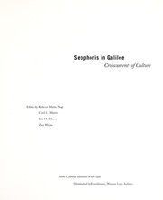 Cover of: Sepphoris in Galilee: crosscurrents of culture